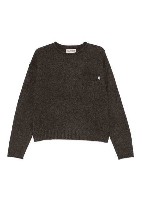 roma sweater man grey CARRER | ROMAN CREWNECKGREY